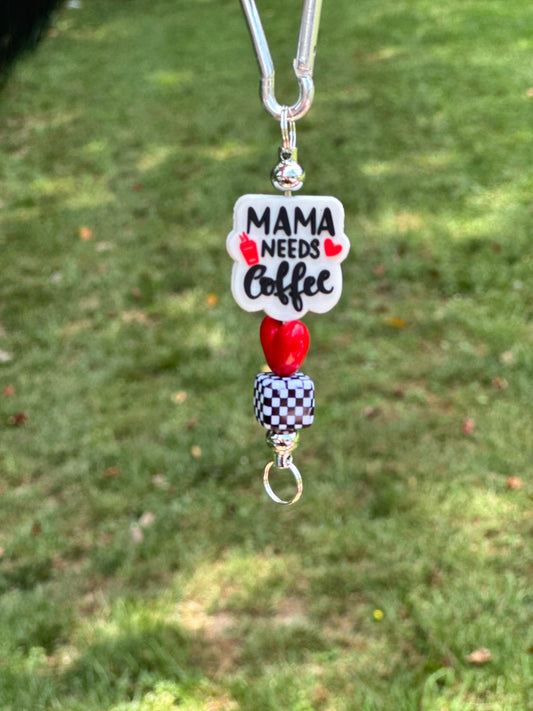 Mama Key Chain -Beaded