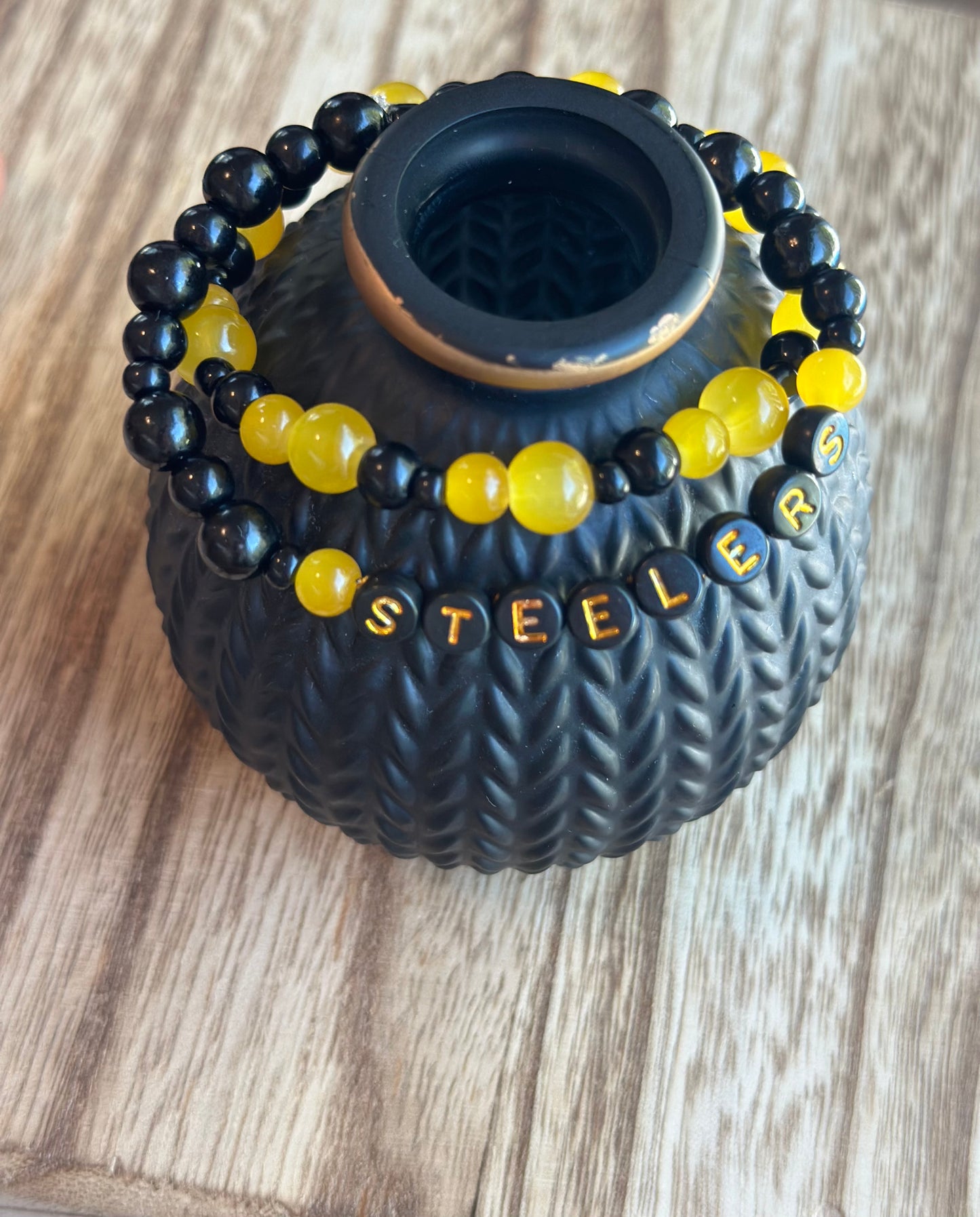 Pittsburg Steelers Bracelet Stack