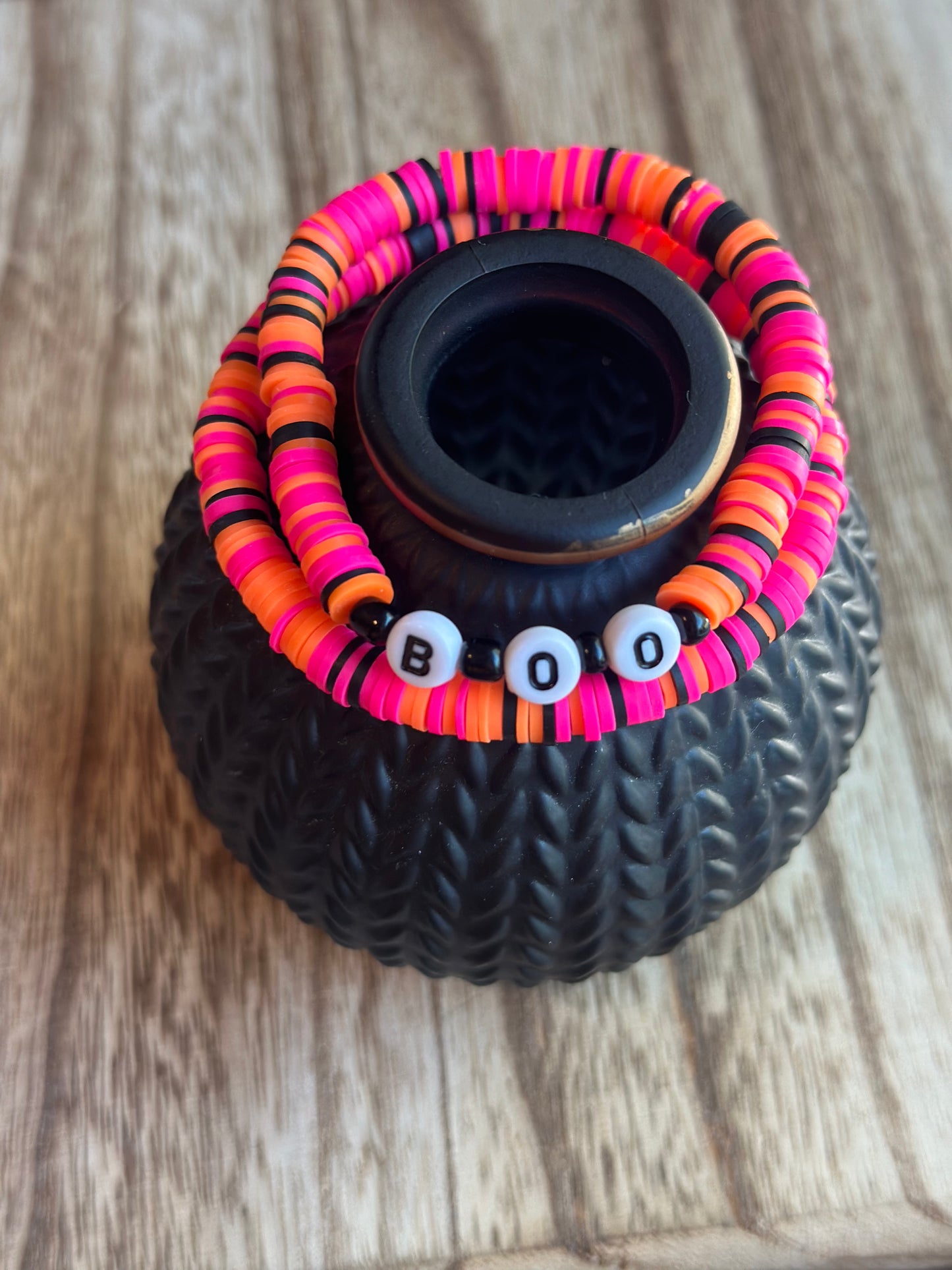 Halloween Neon BOO Stack