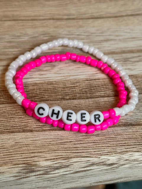 Cheer Bracelet Stack